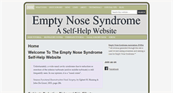 Desktop Screenshot of emptynosesyndrome.org