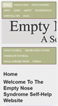 Mobile Screenshot of emptynosesyndrome.org